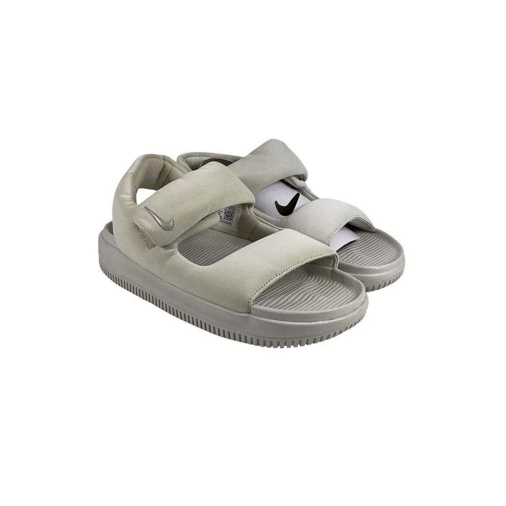 Nike Calm Sandals 'Light Bone' Women Size 7  No Box